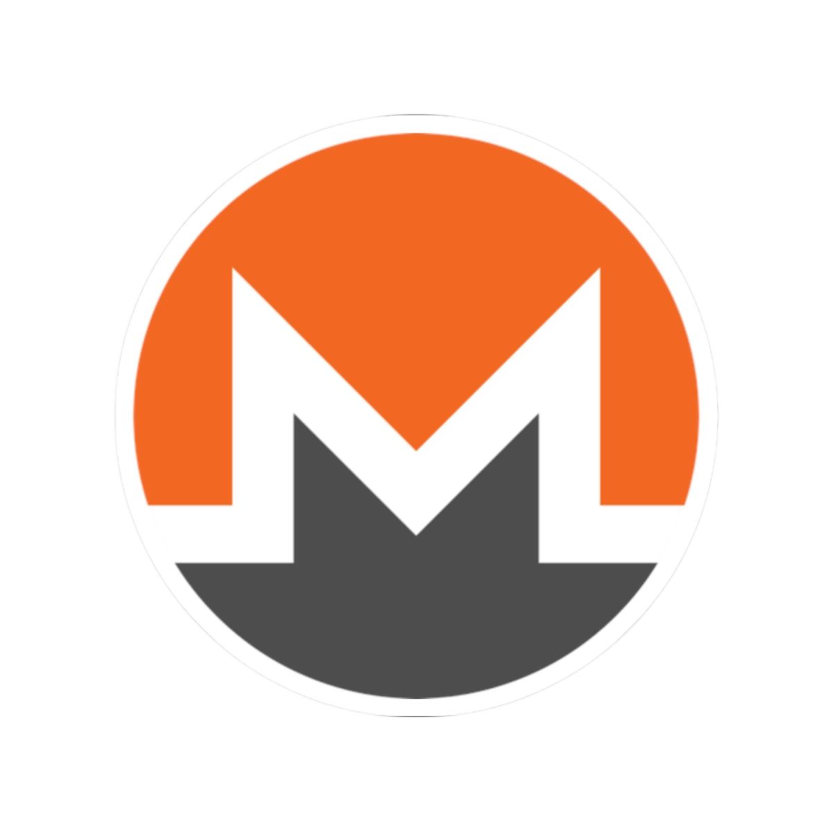Monero Logo Sticker - Image 4