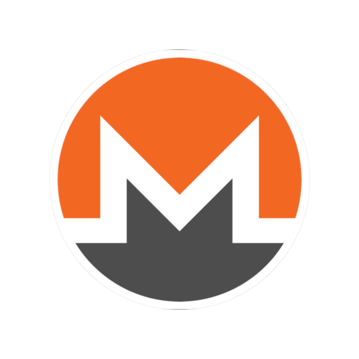 Monero Logo Sticker - Image 7