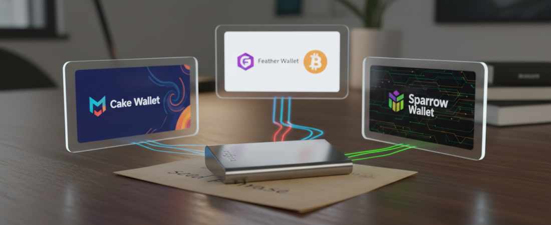 Can You Use a Ledger Seed Phrase in Cake Wallet, Feather, or Sparrow?