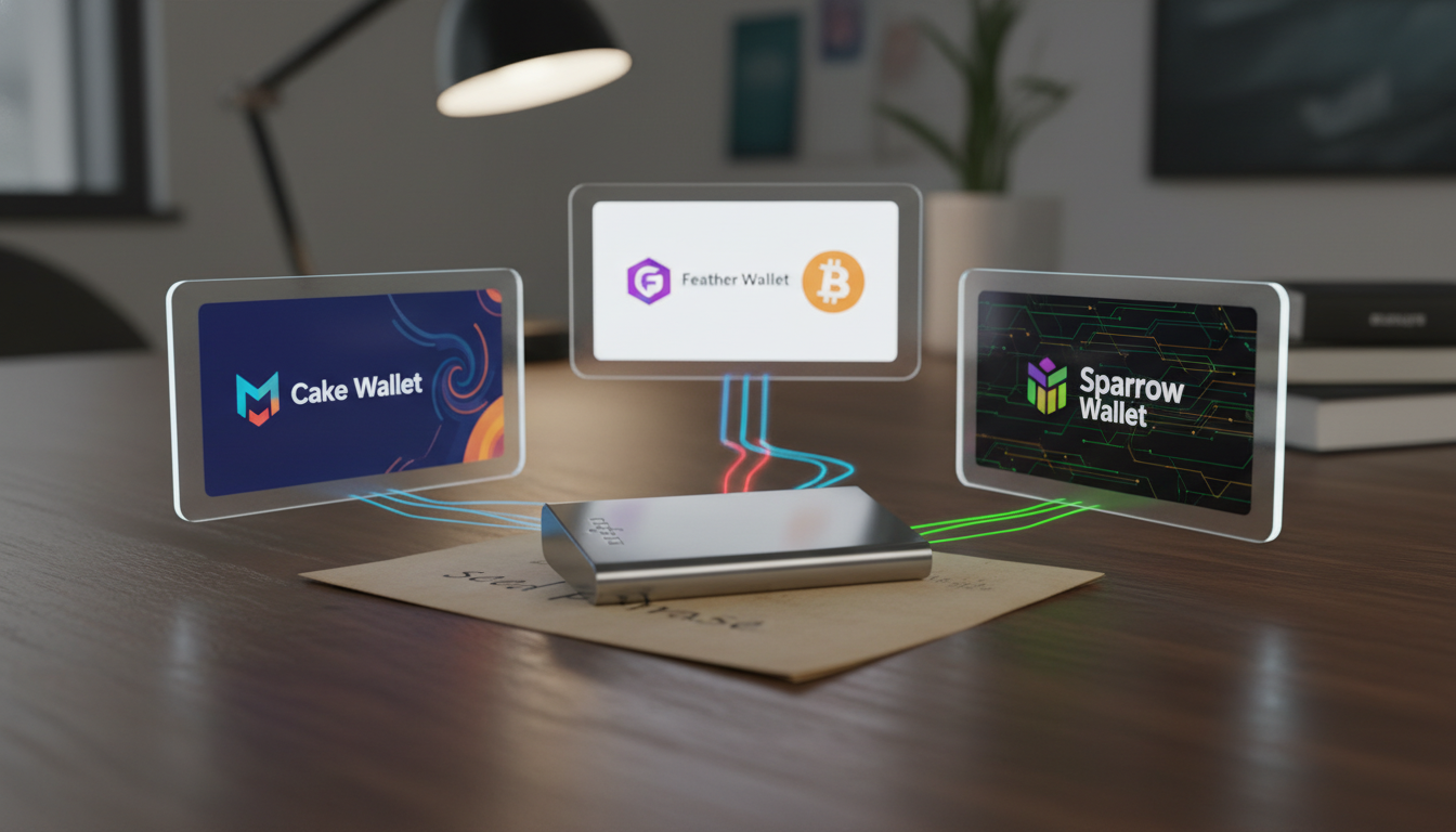 Can You Use a Ledger Seed Phrase in Cake Wallet, Feather, or Sparrow?