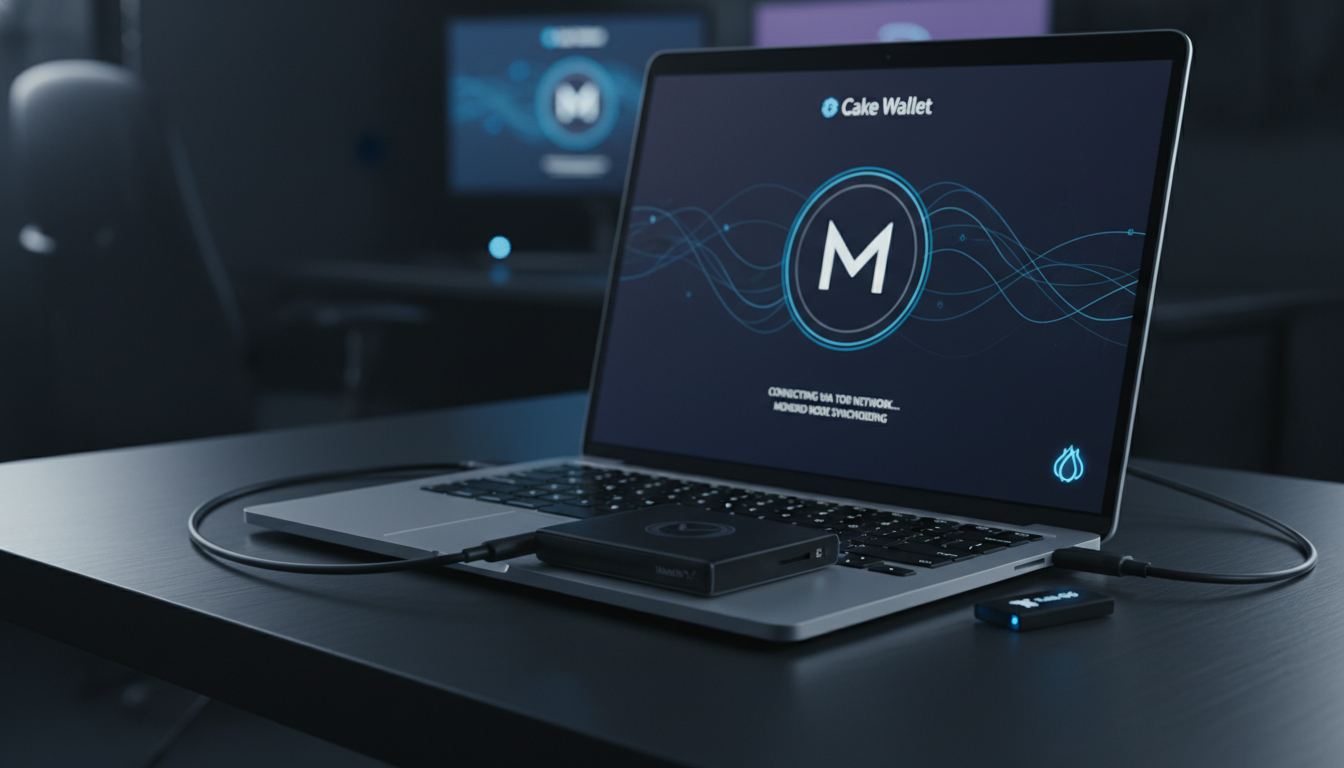 How to Access Ledger Nano Monero Wallets Using Cake Wallet on Tails OS