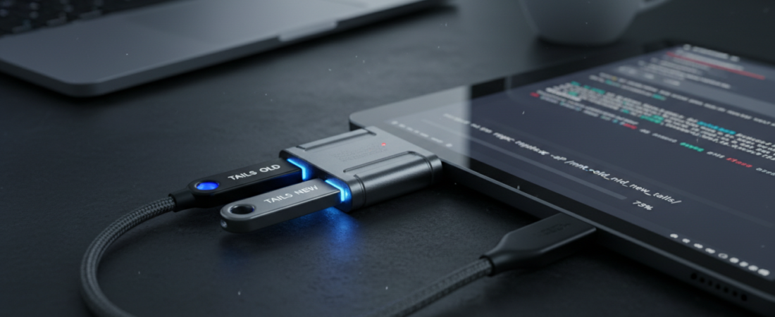 Manual Tails OS Upgrade While Keeping Persistent Storage