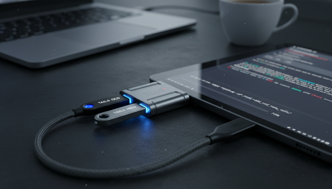 Manual Tails OS Upgrade While Keeping Persistent Storage