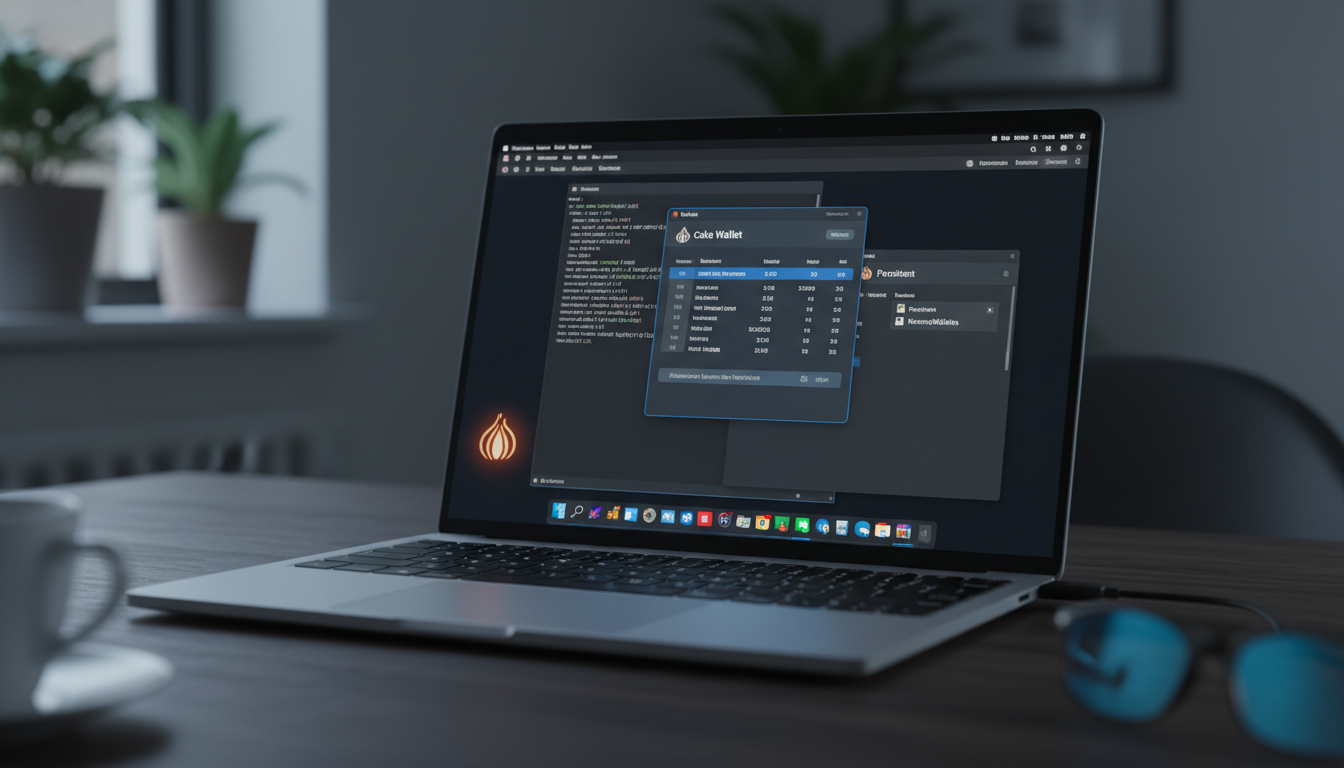 How to Install Cake Wallet on Tails OS with Persistent Wallet Storage