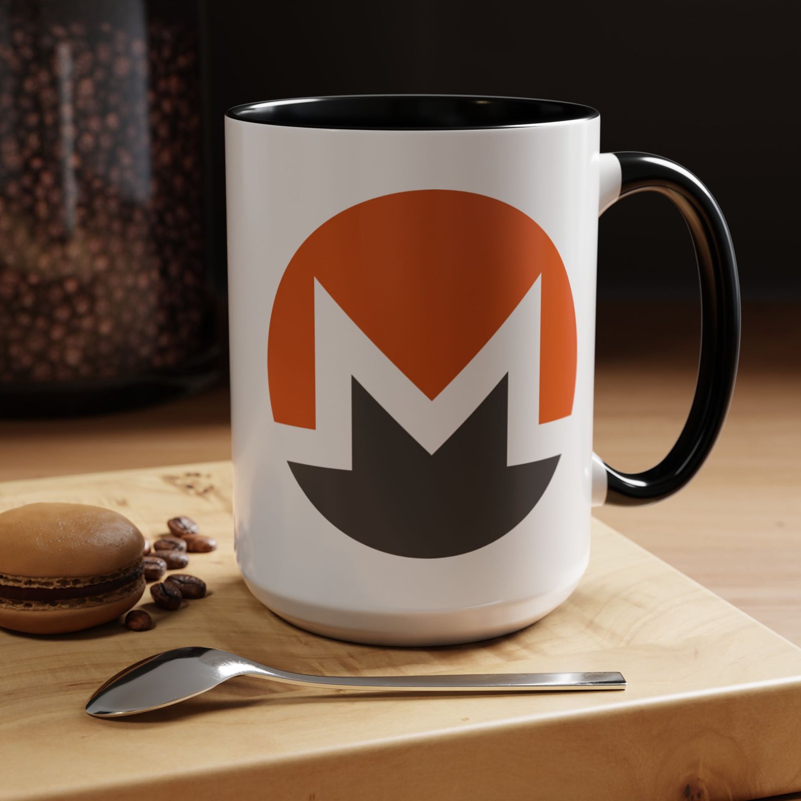 Monero Logo<br>☕ Mug (11/15oz) - Image 8